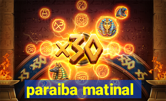 paraiba matinal